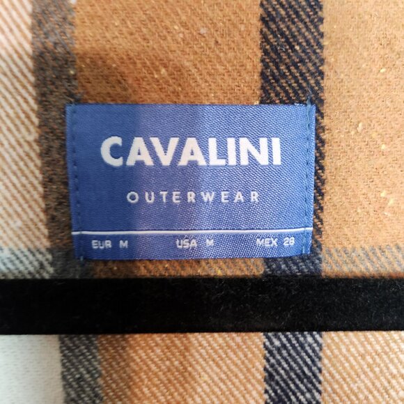 Cavalini Los Angeles OUTERWEAR One Button Jacket Pockets Brown Women's Size M - Picture 12 of 16